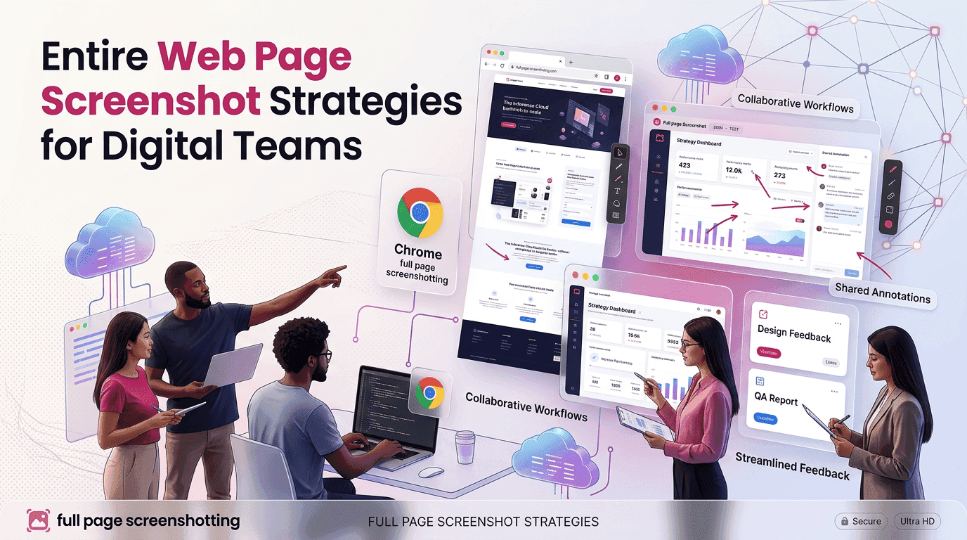 Entire Web Page Screenshot Strategies for Digital Teams