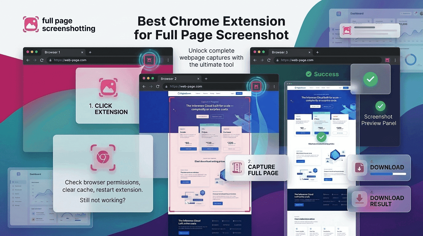 How to Use Extension Chrome Screenshot for Full Page Capture