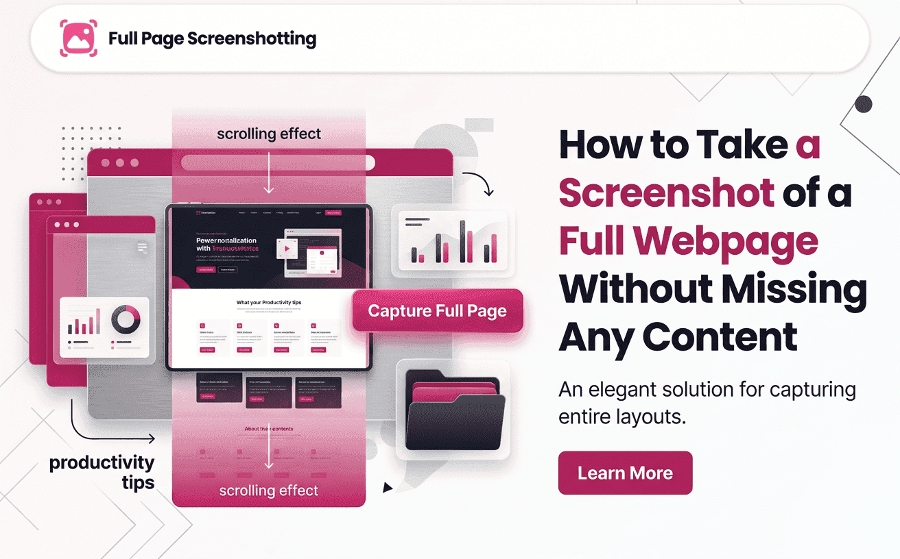 Screenshot of Full Webpage