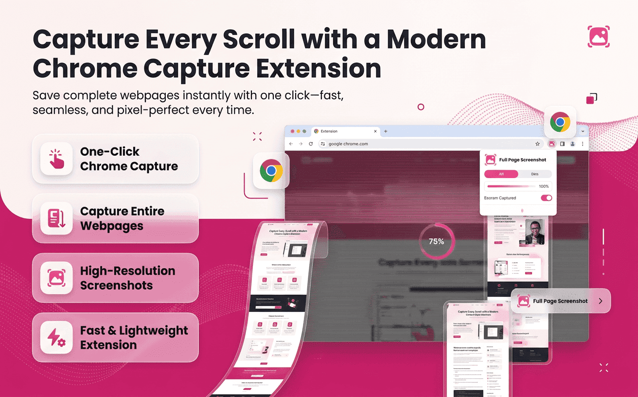 Chrome capture extension