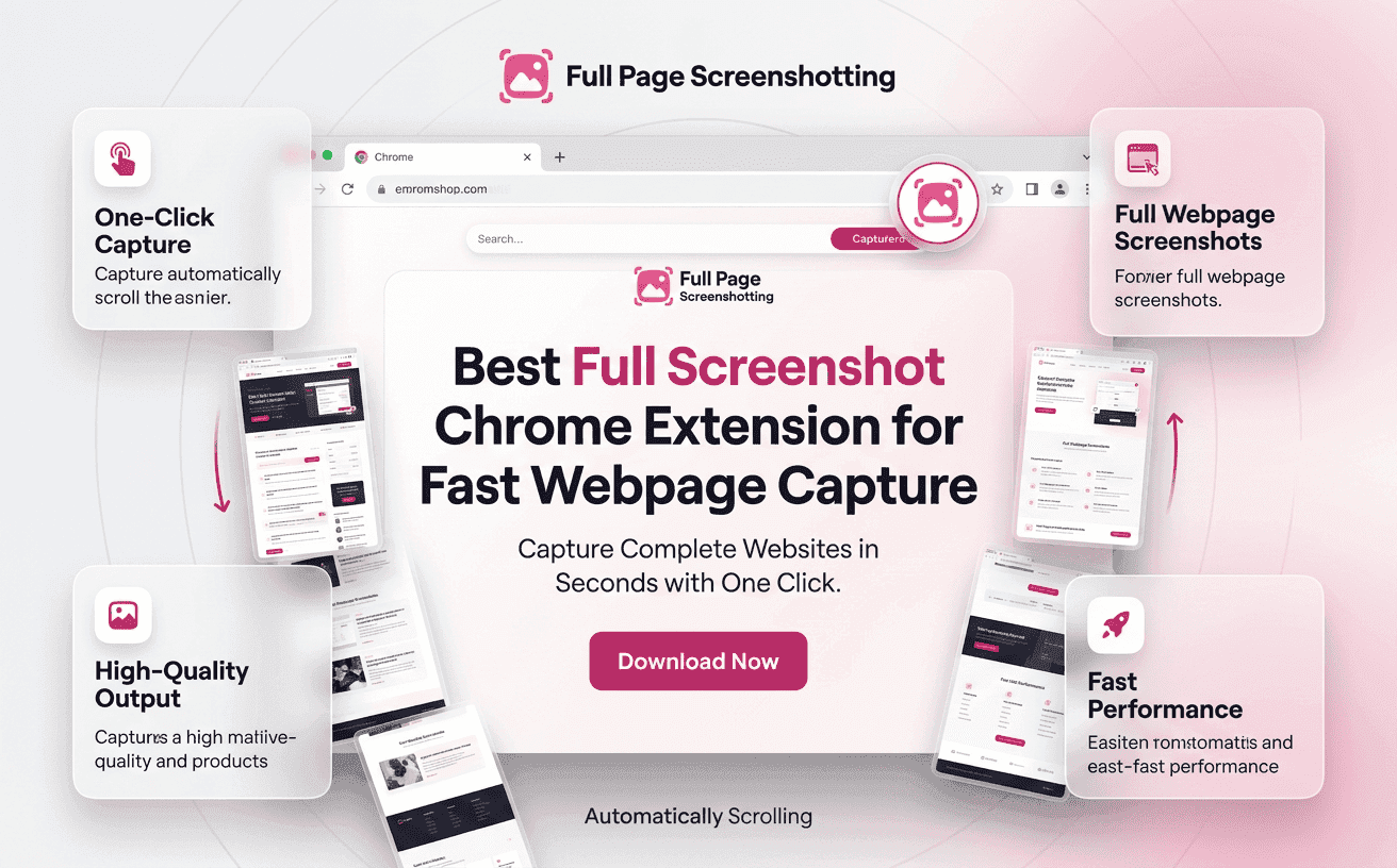 Full screenshot chrome extension