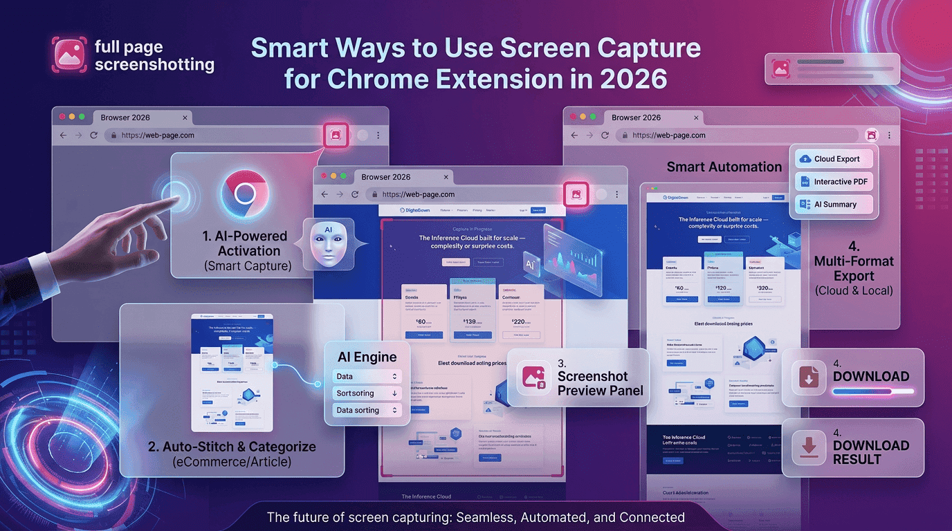 Smart Ways to Use Screen Capture for Chrome Extension in 2026