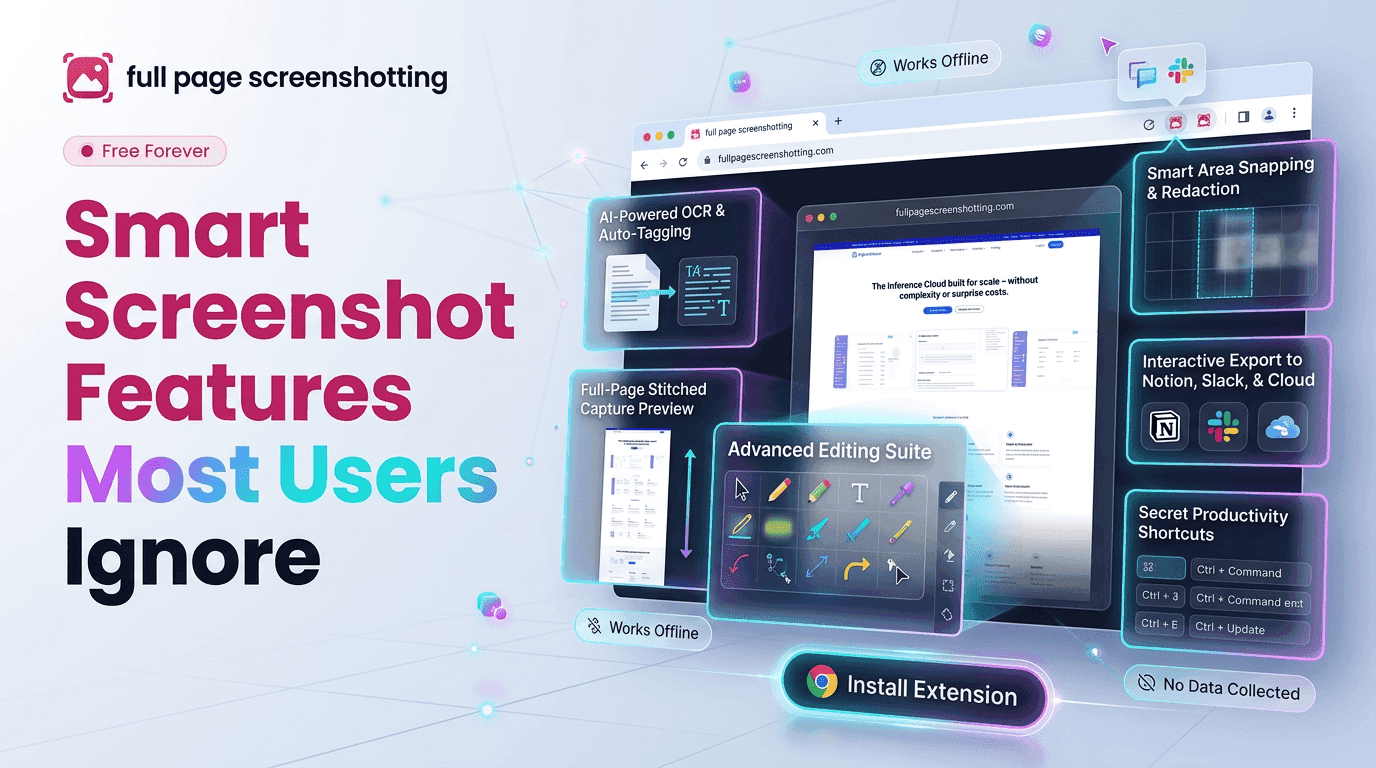 Smart Screenshot Plugin Chrome Features Most Users Ignore